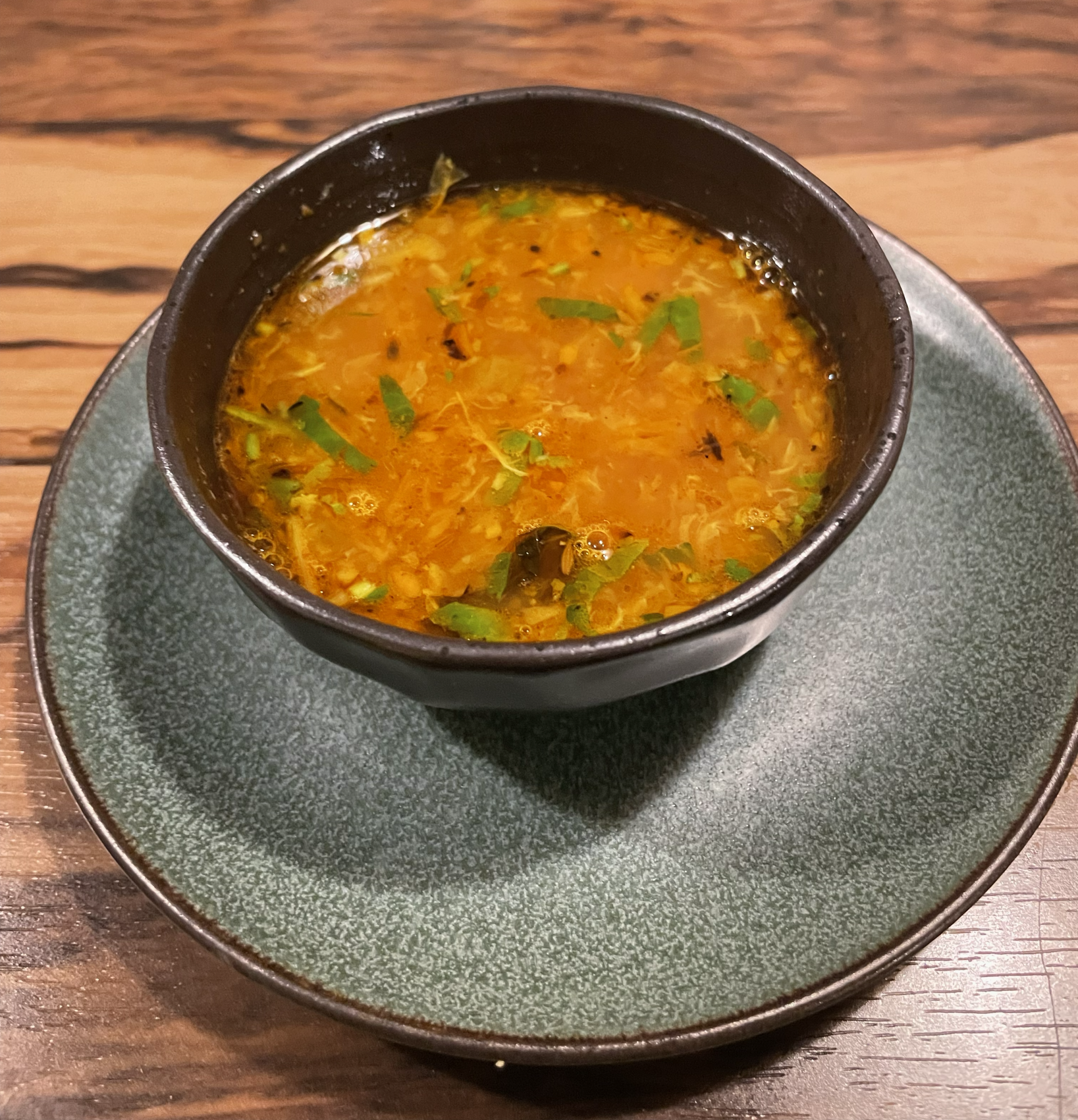 ラッサム(南インドのスープ)の写真