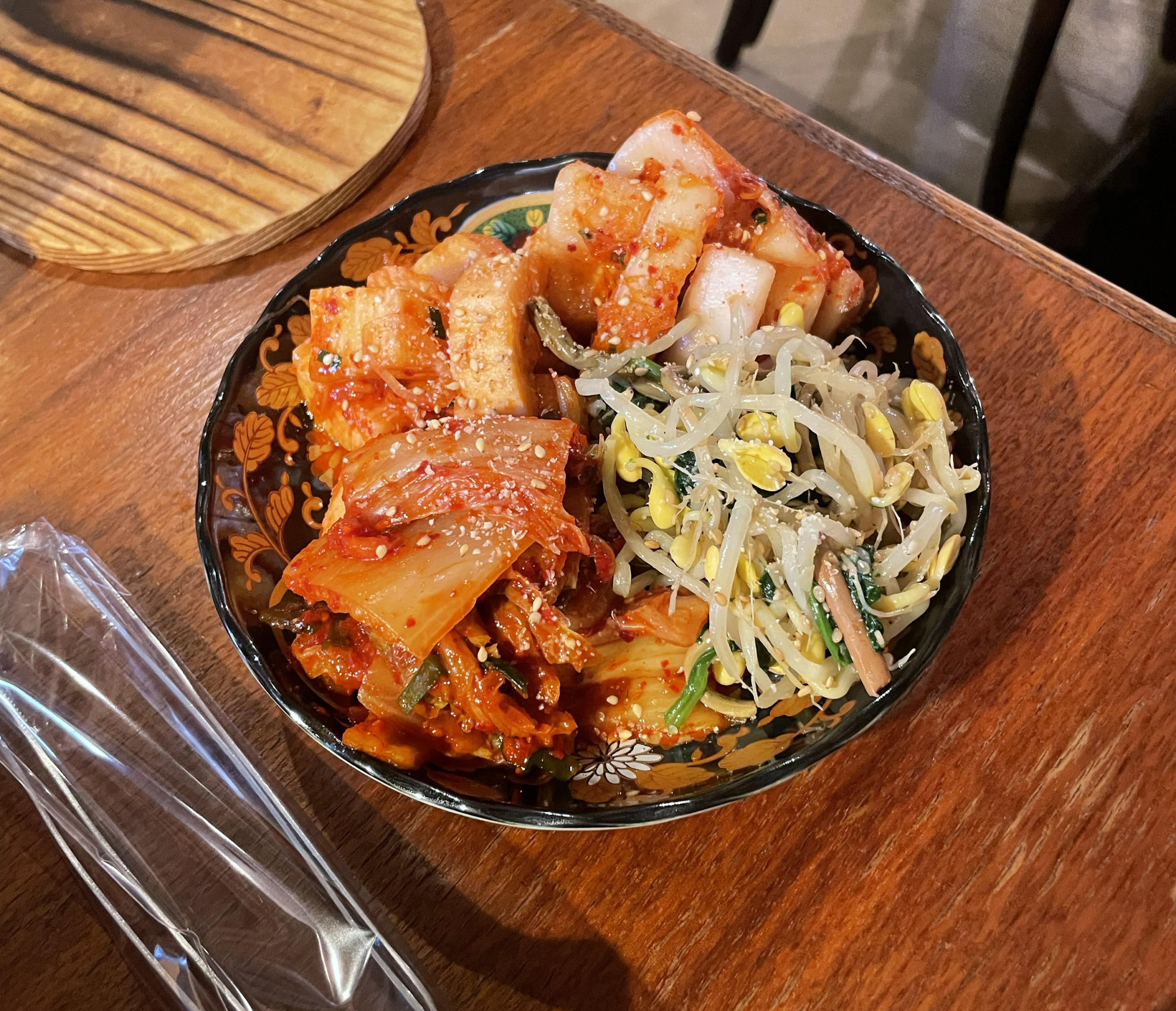 ナムルとキムチの写真