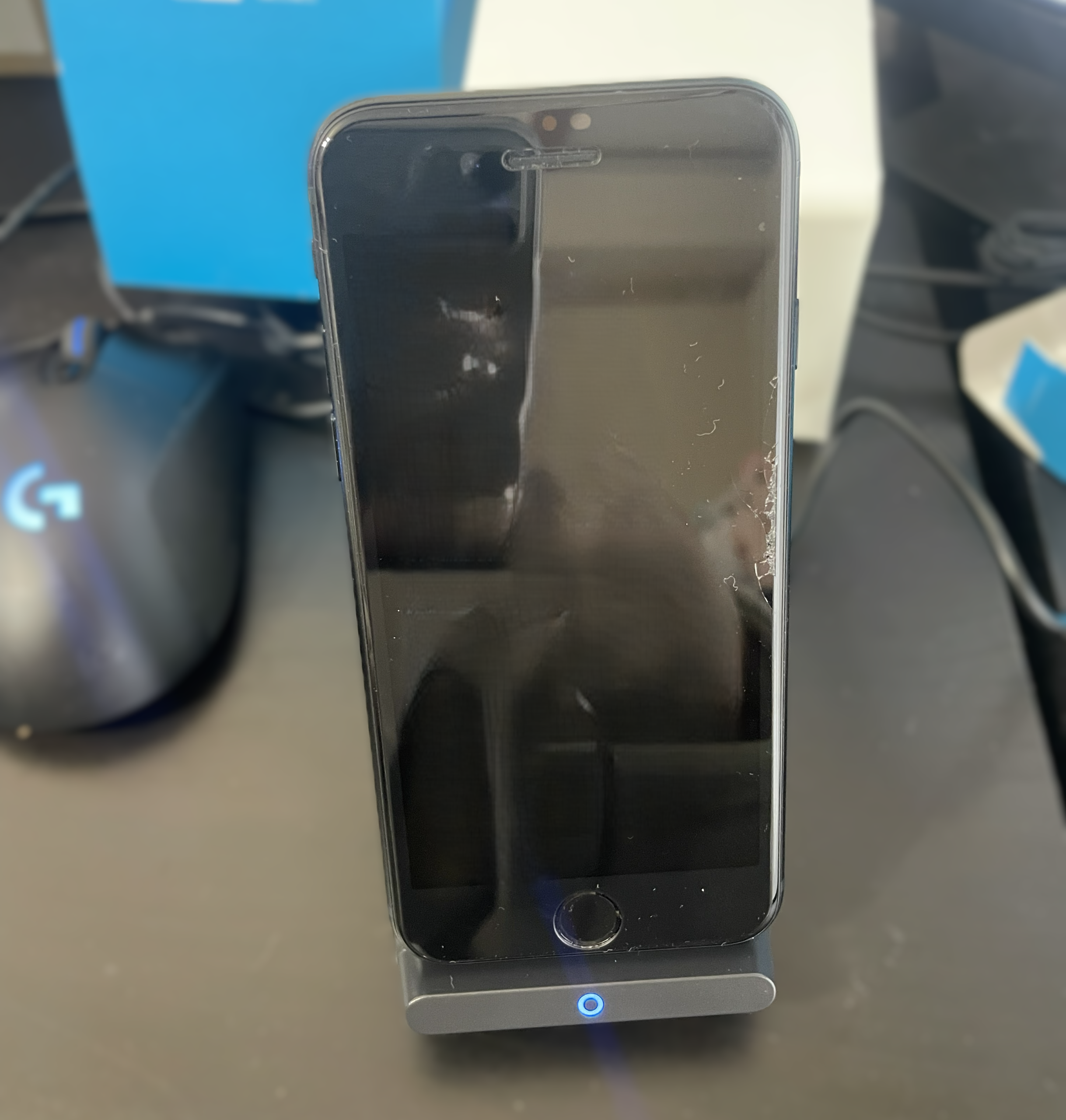 充電されている様子